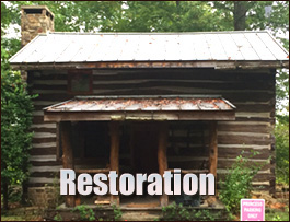 Historic Log Cabin Restoration  McCreary County, Kentucky